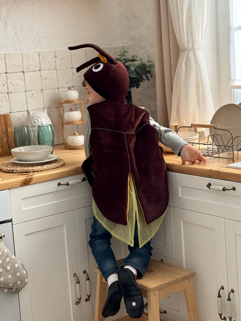 Kids Bug Costume – Beetle, Ant, Cockroach Outfit for Halloween, School ...