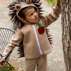 Aventure d'Halloween : costume de hérisson pour tout-petits image 3