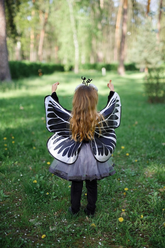 green emerald velvet dress Princess Butterfly Dress, Wings & Head – Coco Village main image 0