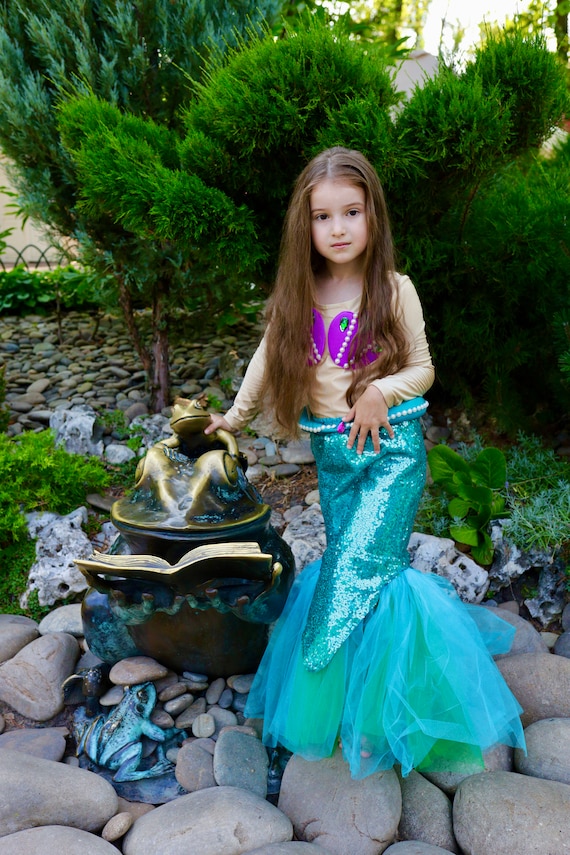 Mermaid Dress Childrens Costume Mermaid Dress Childrens Costume