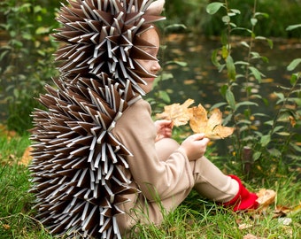 Avventura di Halloween: costume da riccio per bambini