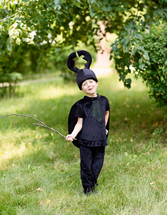 Simpatico cingolato: costume di Halloween da scarabeo per bambino