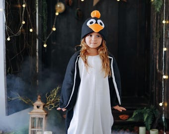 子供用手作りペンギンコスチューム - ハロウィン衣装 - Etsy 日本