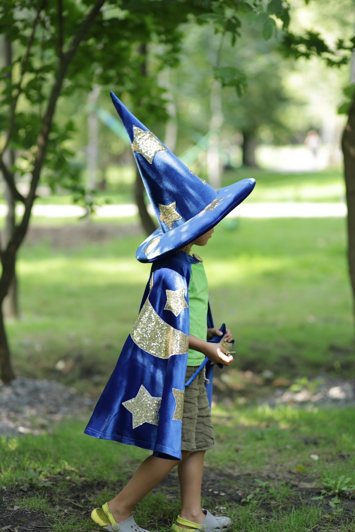 Kids Wizard Costume for Halloween Magic Cape for Kids Party Etsy