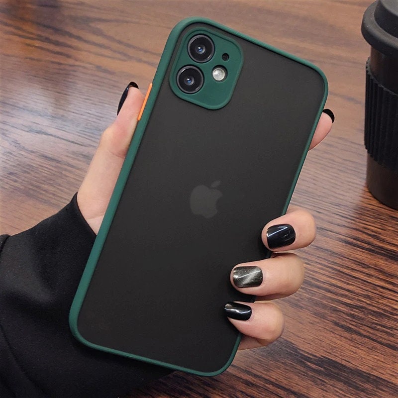 Transparent Silicone Bumper Shockproof iPhone Case for 14 13 - Etsy