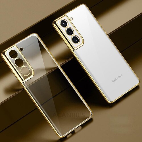 Luxury Gold Plating Phone Case For Samsung Galaxy S21 Ultra Etsy