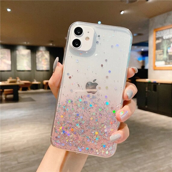 Compatible With Iphone 12 Mini Case Glitter Liquid Transparent