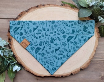 Into the Woods customizable over the collar dog or cat bandana