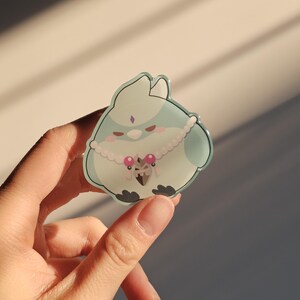 Genshin Impact Xiao Bird Acrylic Phone Grip, Genshin Impact Xiao Magnetic Phone Grip image 2