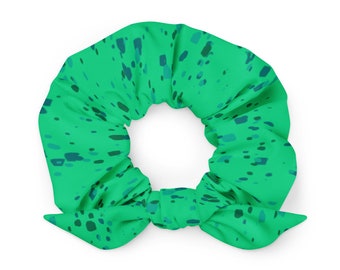 Froggy | Recycled Scrunchie