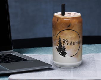 Go Outside | Can-shaped glass