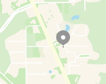 Personalized Map Dot Art Print: Commemorative Location Gift (Digital Design)