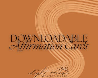 Affirmationskarten für Achtsamkeit | Inhale Exhale Mantras (Digitaler Download)