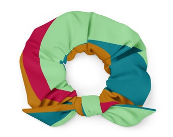 Gobstopper | Recycled Scrunchie | Eco-Friendly | Blue | Pink | Orange | Green