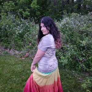 Foraged Goldenrod/Chestnut Botanically Dyed Top