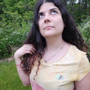 Botanicaly Dyed Upcycled Linen Top