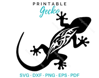 Gekko svg, Lizard svg, Reptiel SVG, Digitale Download, Cricut, Silhouet, Glowforge