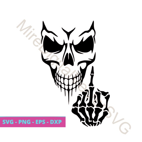 Skull Svg Skull SVG Png Instant Download Skull Black&white | Etsy