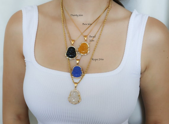 Etsy buddha necklace sale