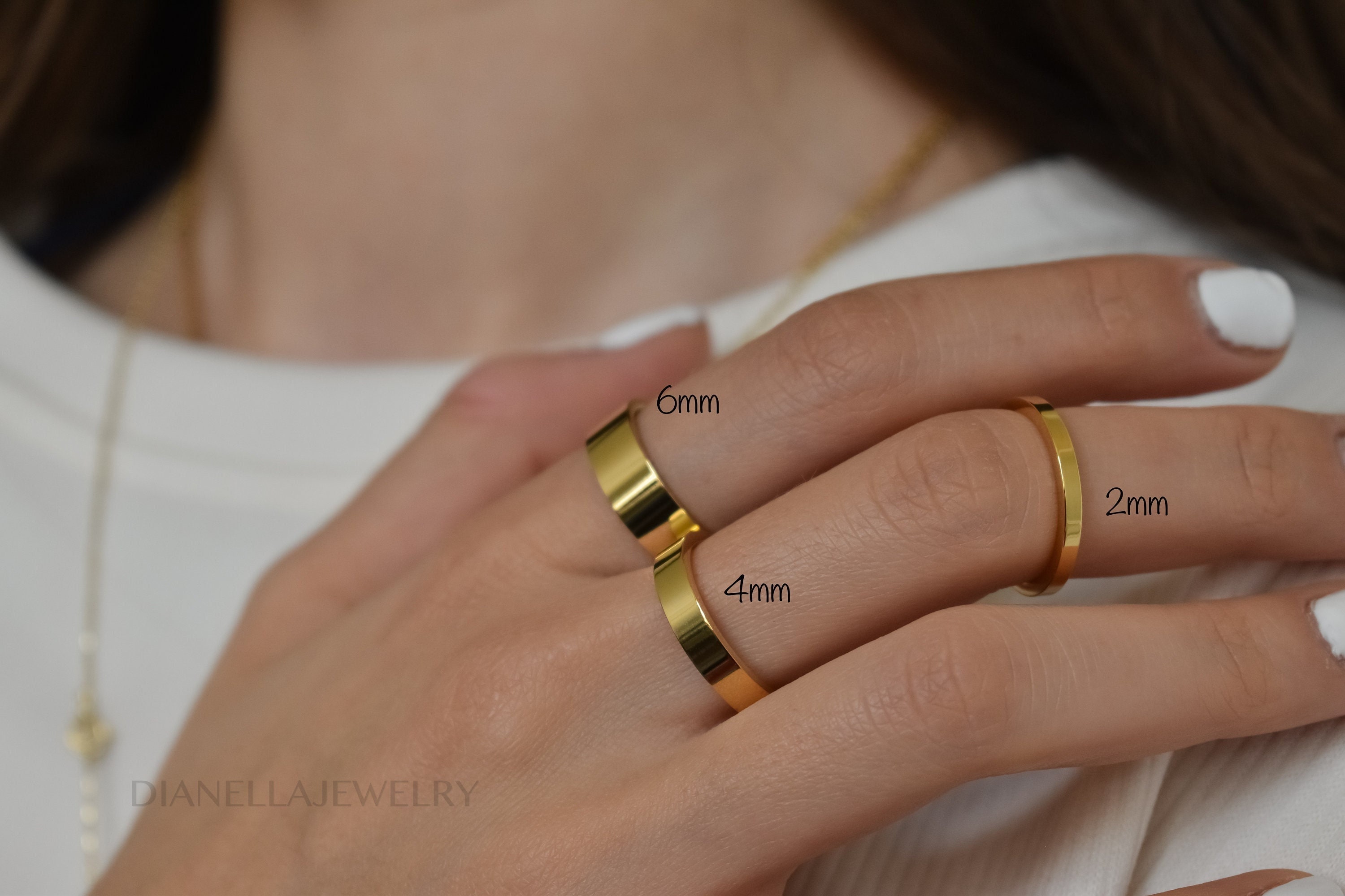 22ct Gold Designer Band Rings | 22ct Gold Ring | PureJewels