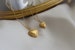 Gold Heart Locket Necklace Big Small Vintage Locket Choker Waterproof Chain Tarnish Free Pendant Best Friend Personalized Gift Mom Her Woman 