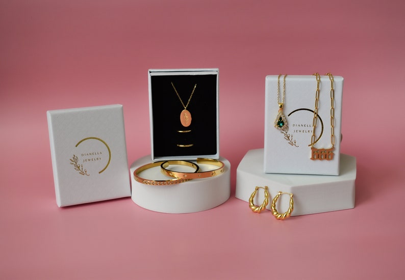 18K GOLD FILLED Vintage Choker Necklace Women Mesh Choker T Bar Charm WATERPROOF Gold Gift Jewelry Non Tarnish Gemstone Zircon Necklace image 10