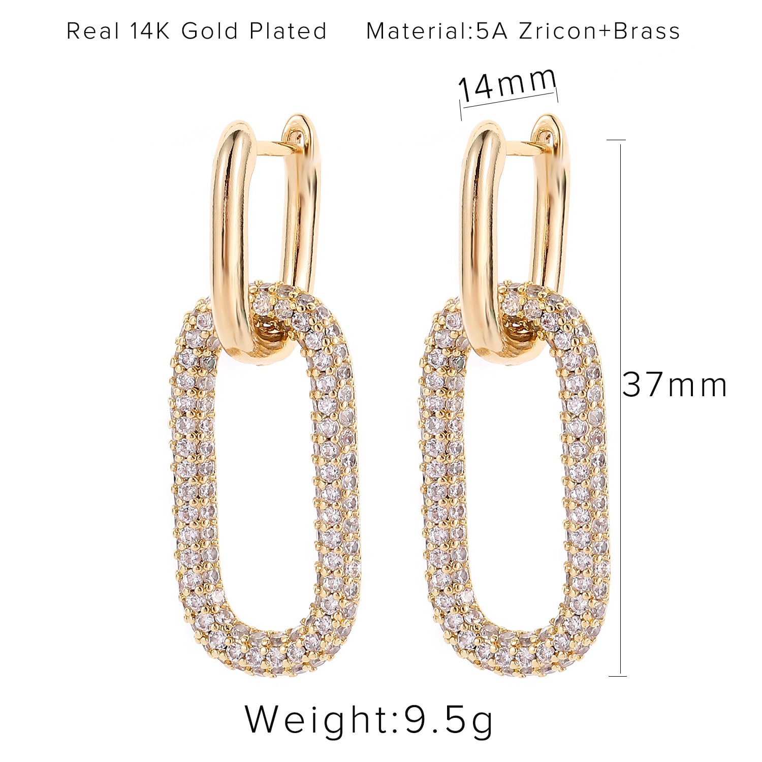 Gliederkette Gold 6 Rollen à 14m - DIY Schmuck Bastelset Mit Zubehör