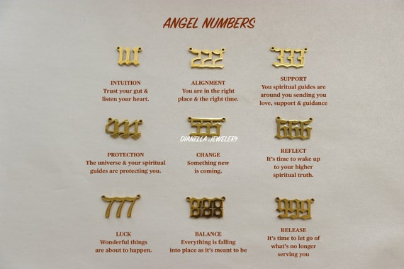 Manifestation Baddie - Angel Numbers Necklace – HouseofLx