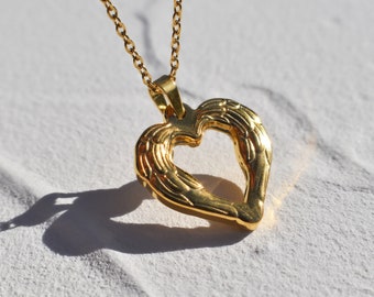 GOLD FILLED Sun Necklace, Sun Pendant Charm Necklace, Valentines Gifts, WATERPROOF Necklace
