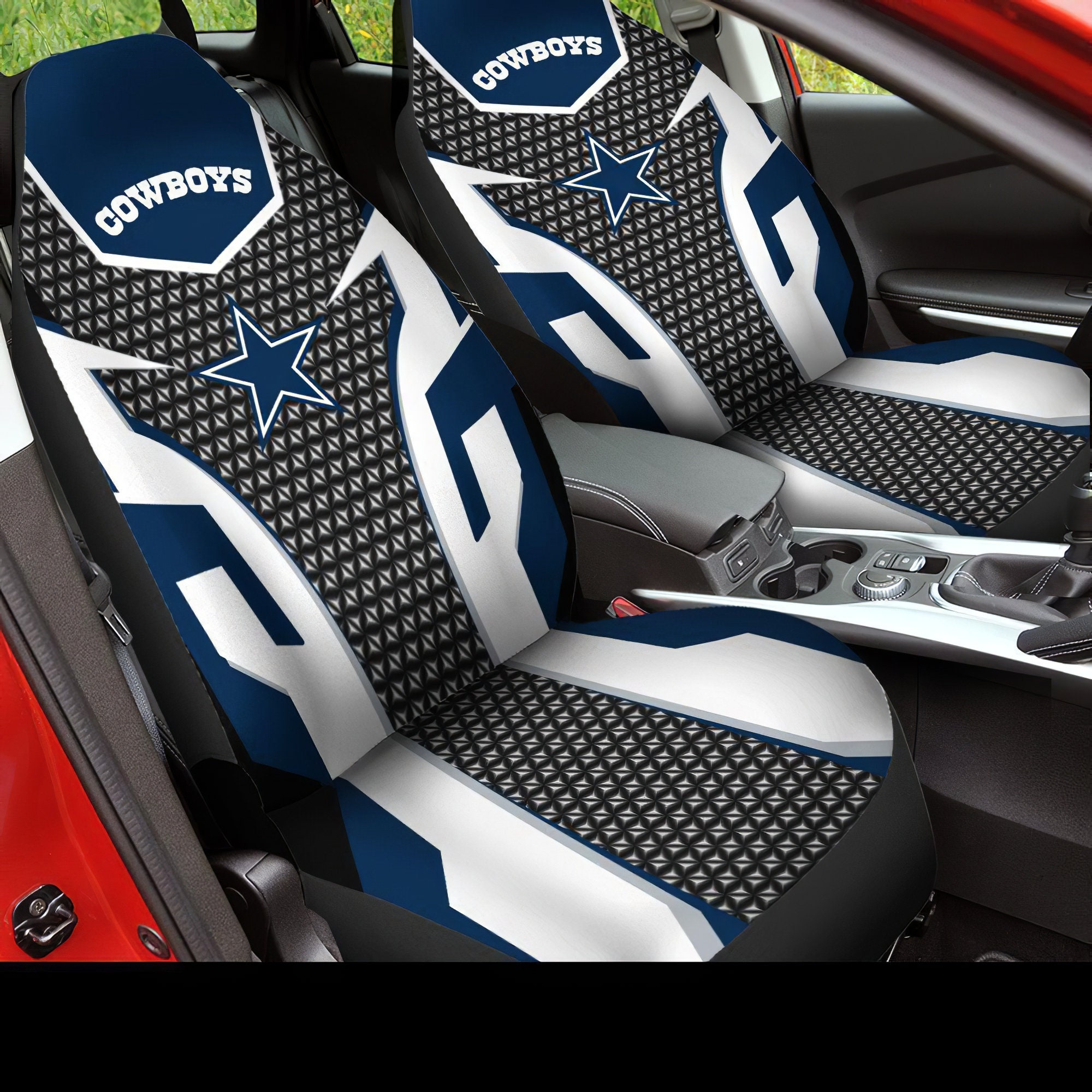 Dallas Cowboys NFL Car seat cover Custom Designed and made Etsy