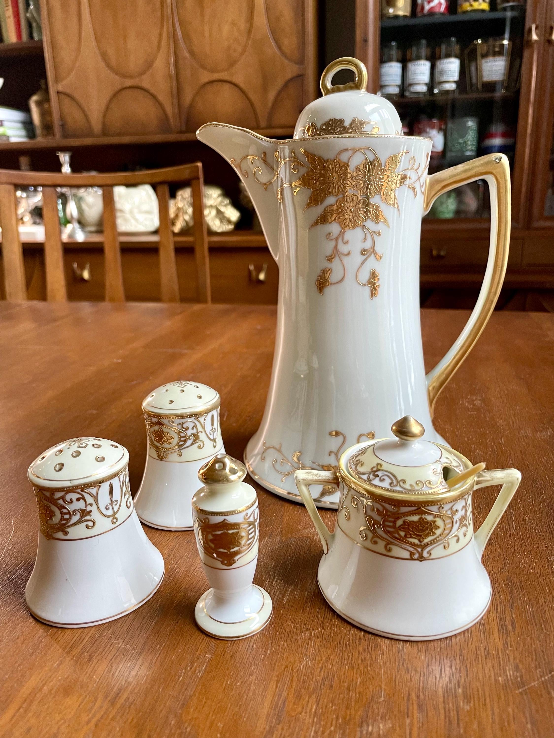 Antique Noritake Japanese Tea Set - Etsy