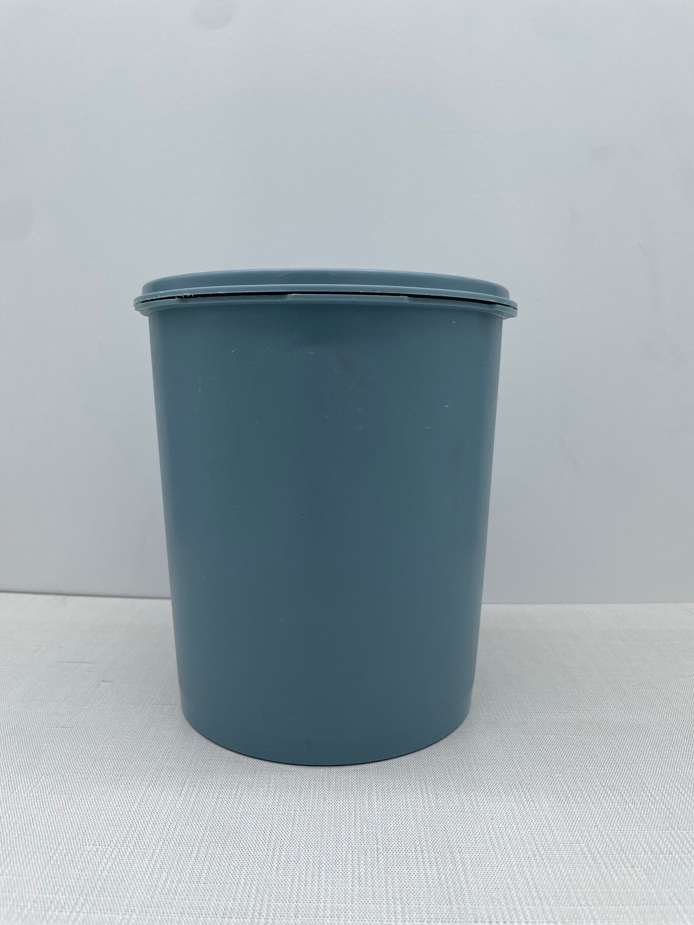 Vintage Tupperware Country Blue Canister 807-2 - Etsy