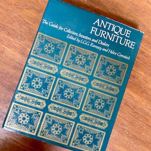 Antique Furniture: The Guide for Collectors, Investors and Dealers (1969) | Vintage Coffee Table Book, Reference Antique Book