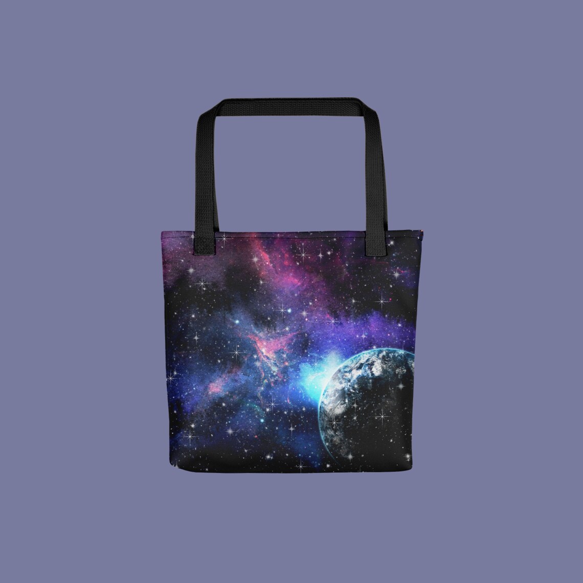 Galaxy Tote bag Nebula Tote Bag Milky Way Galaxy Etsy