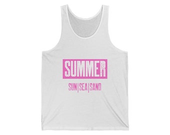Summer Vest T-Shirt - Pink