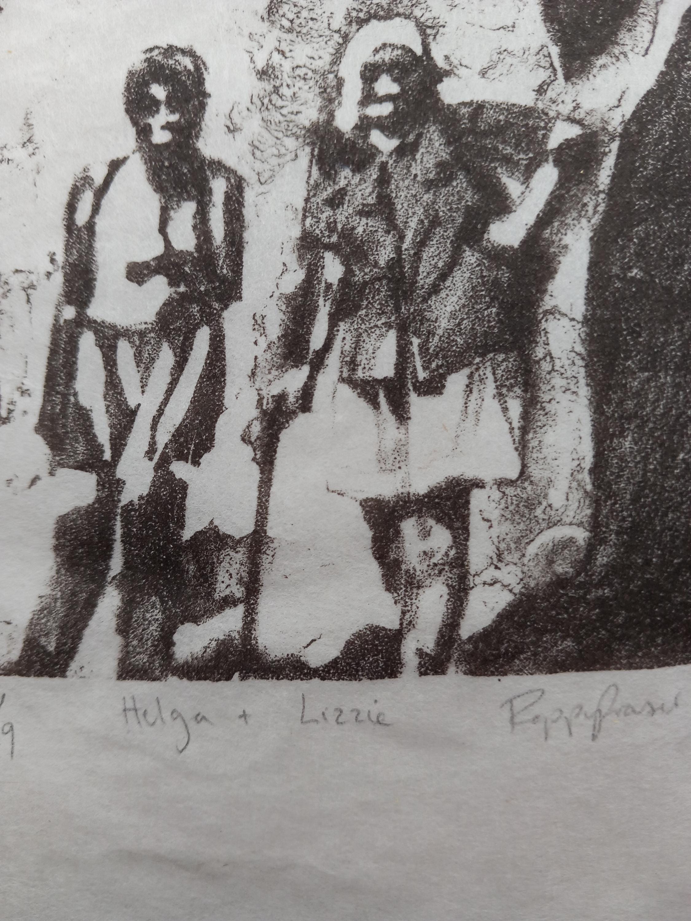 Editioned - 'helga and Lizzie', Original Editioned (of 9) Stone