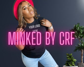 Black Model Mockup, Canvas Mockup, Canvas 3001 Black, Black T-Shirt Model Mock up, Black Woman Mockup,  Model Mockup