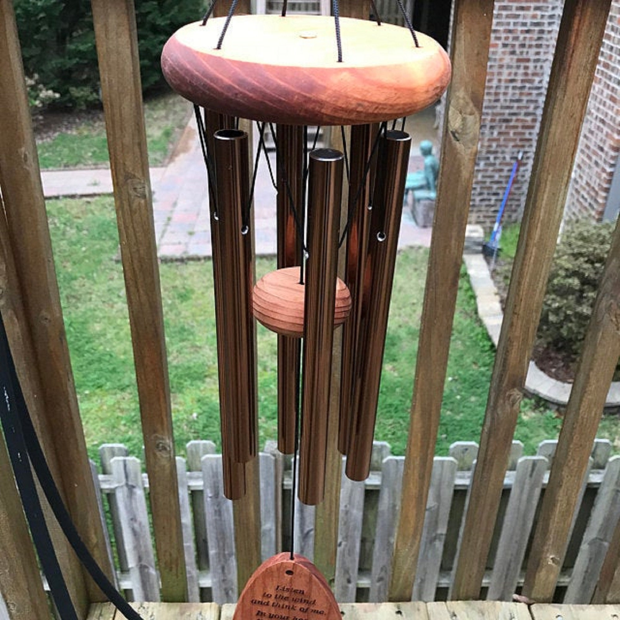 Pet Memorial Wind Chime Listen to the wind Loss of Pet Etsy