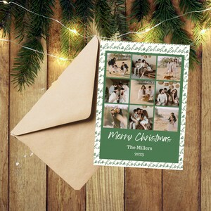 Modern Affordable Digital Download Holiday Cards,  Greeting Cards, Customizable Digital Holiday Cards, Personalized  Digital Holiday E-card