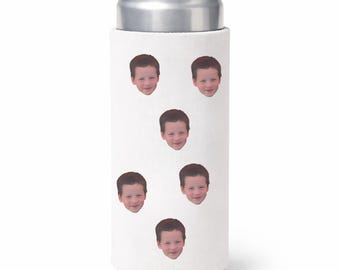 Custom Skinny Can Koozies – Personalized Neoprene Slim Can Coolers for Bachelorette, Birthday, Weddings & More