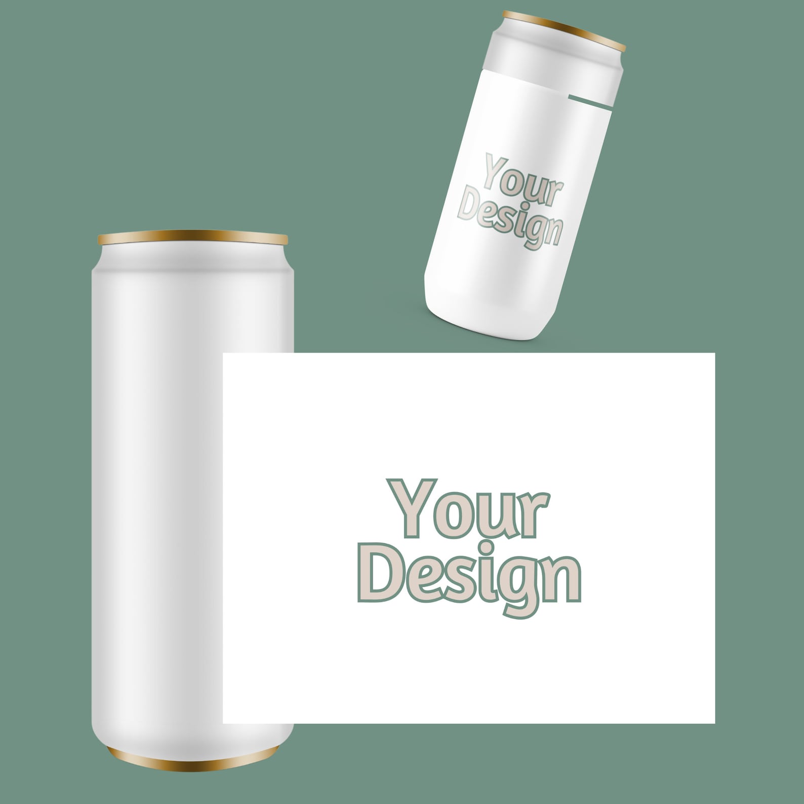 Custom Seltzer Can Labels, Personalized Skinny Can Stickers, Custom ...