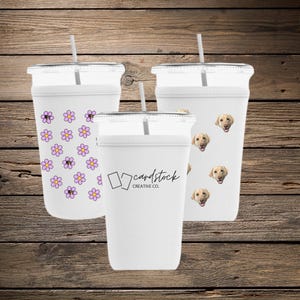 24 Oz Iced Coffee Reusable Cup - Etsy