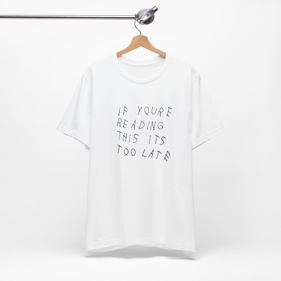 If You're Reading This It's Too Late, Drake Unisex Jersey Short