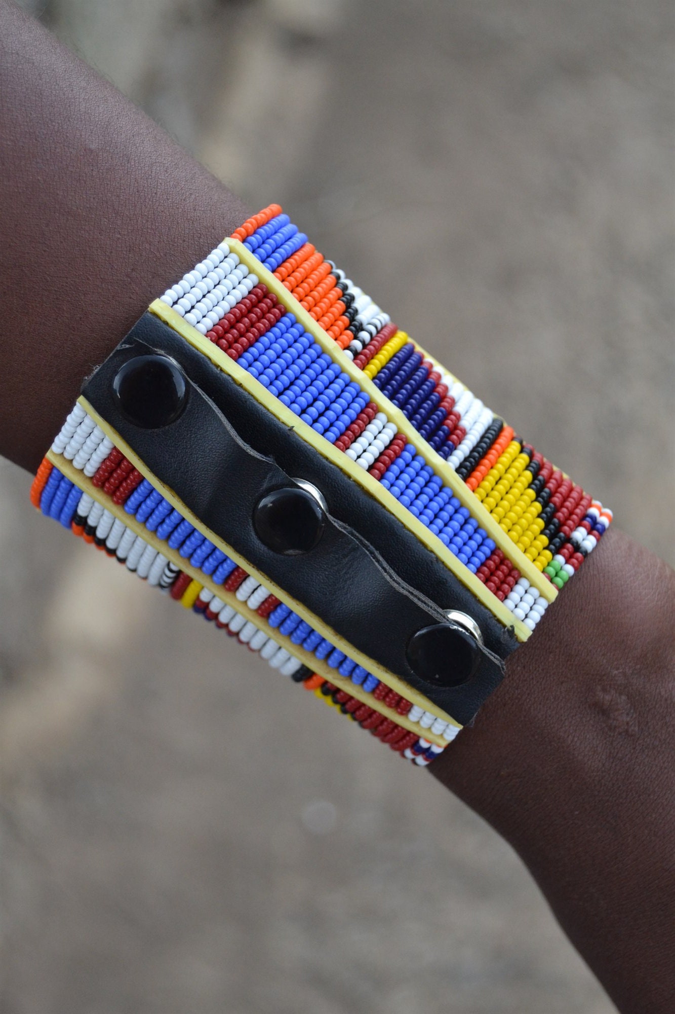African Maasai Bracelet Wrist Bracelet Boho ethnic for Women Etsy