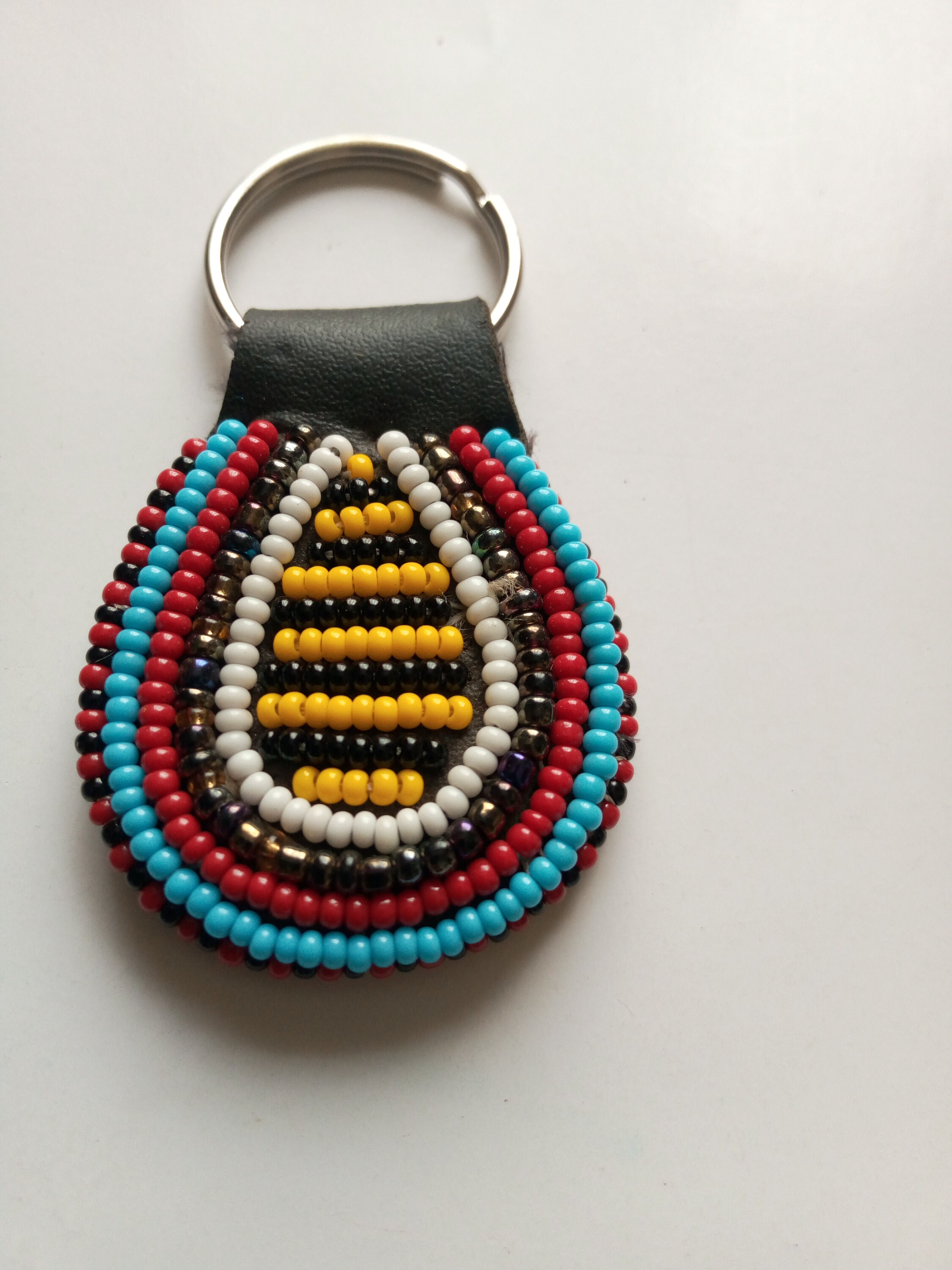 6 Wholesale Beaded Keychain African Keyholder Maasai Etsy
