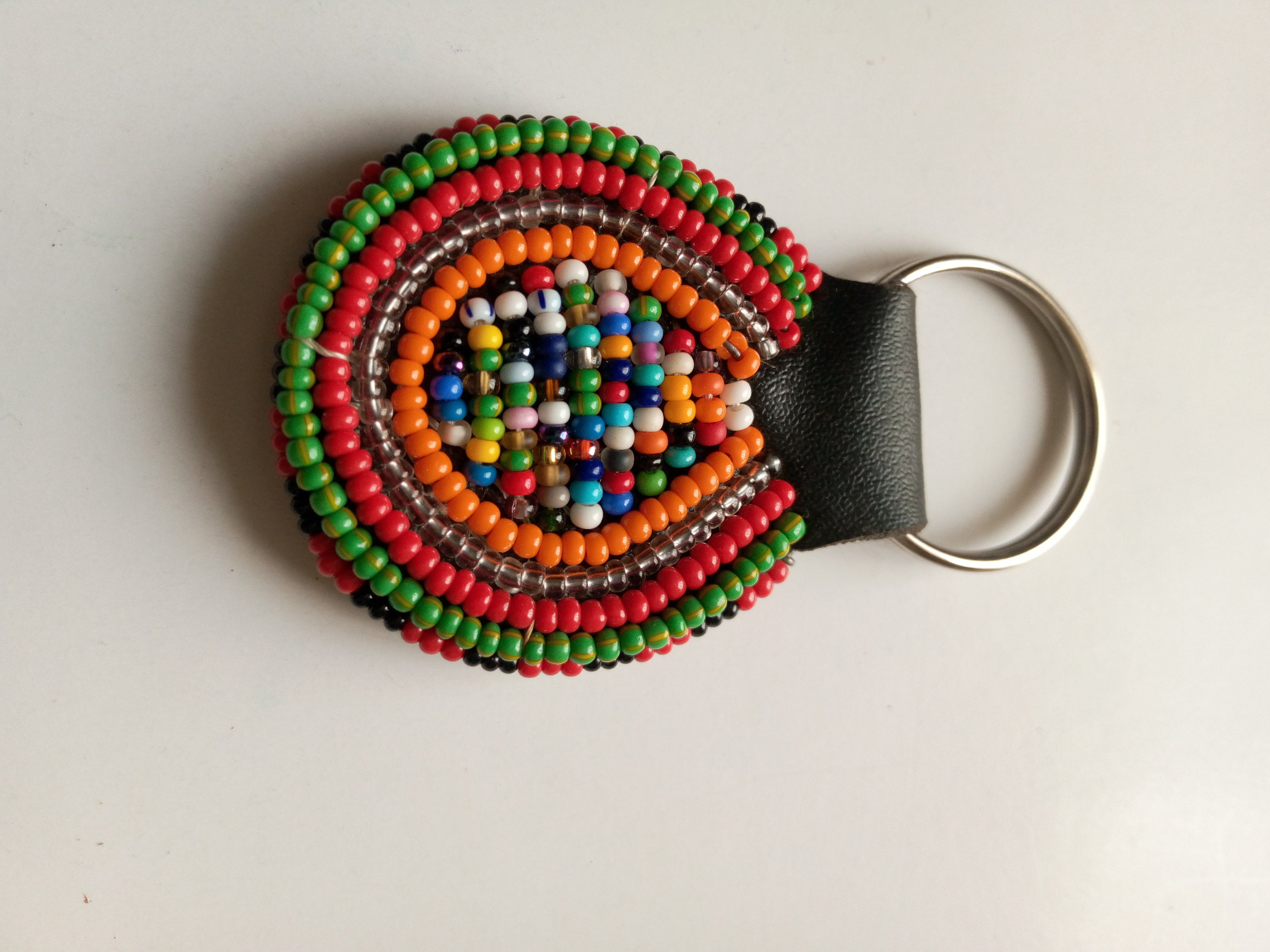 6 Wholesale Beaded Keychain African Keyholder Maasai Etsy