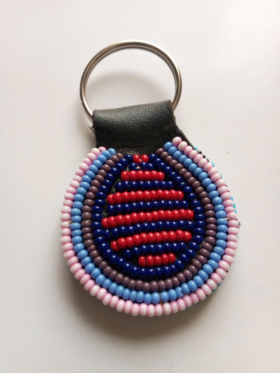 6 Wholesale Beaded Keychain African Keyholder Maasai Etsy
