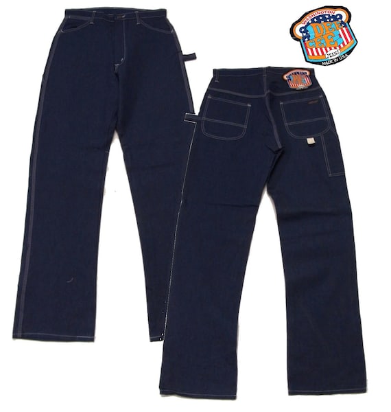 Vintage Deadstock DEE CEE Cotton Denim Carpenter Workwear