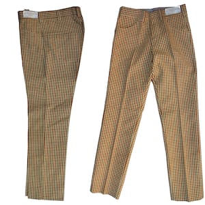 Deadstock Vintage LEE Fastback Denim Basket Check Trouser Jeans, 50&#39;s/60&#39;s, W27/L29,  *Very Rare*