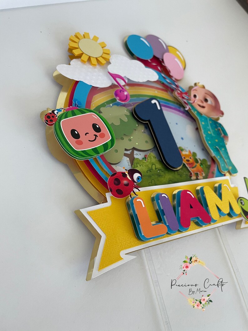 Cake Topper Party Supplies Etsy Canada